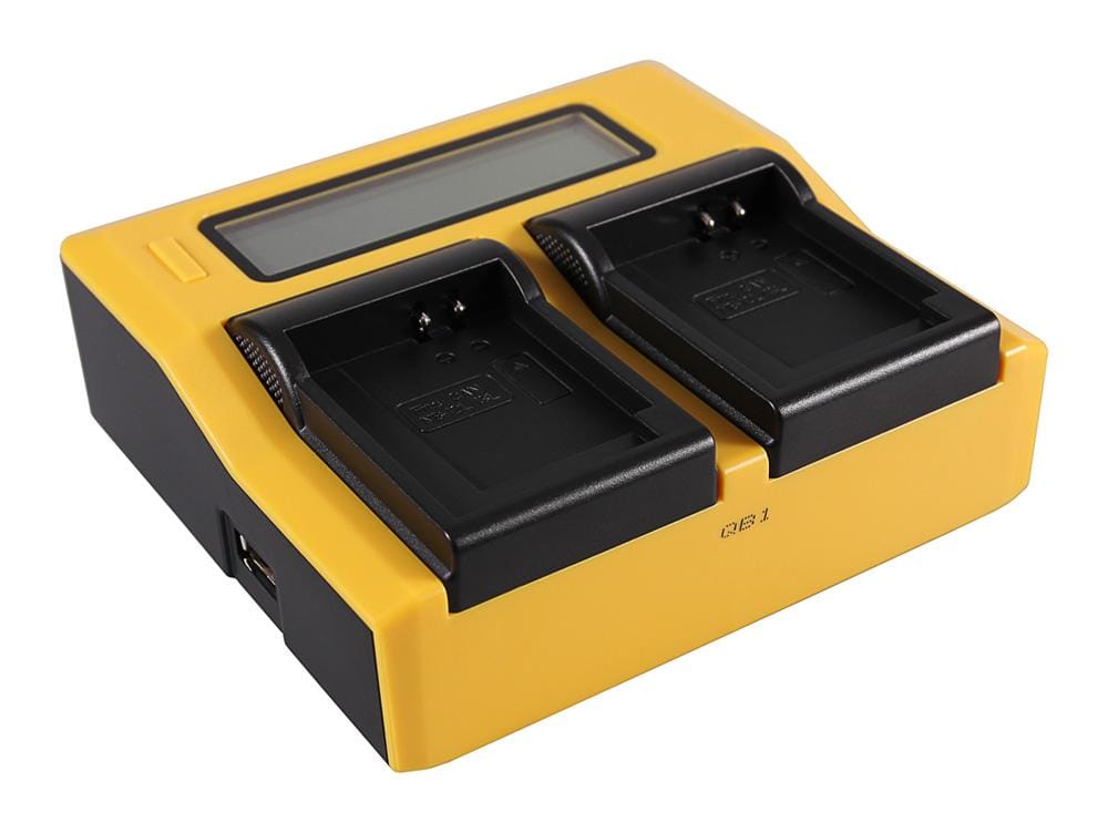 PATONA Dual LCD USB Cargador para Canon NB12L NB13L Legria Mini X PowerShot G1 X Mark