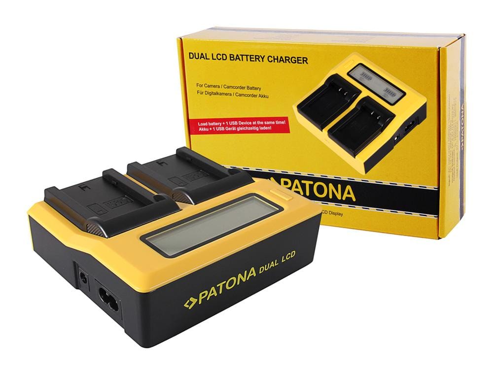 Carregador USB Dual LCD PATONA para Sony NP-FZ100 A7 III A7M3 Alpha 7 III Alpha 7 R III A7RM3 Carregador USB Dual LCD PATONA para Sony NP-FZ100 A7 III A7M3 Alpha 7 III Alpha 7 R III A7RM3