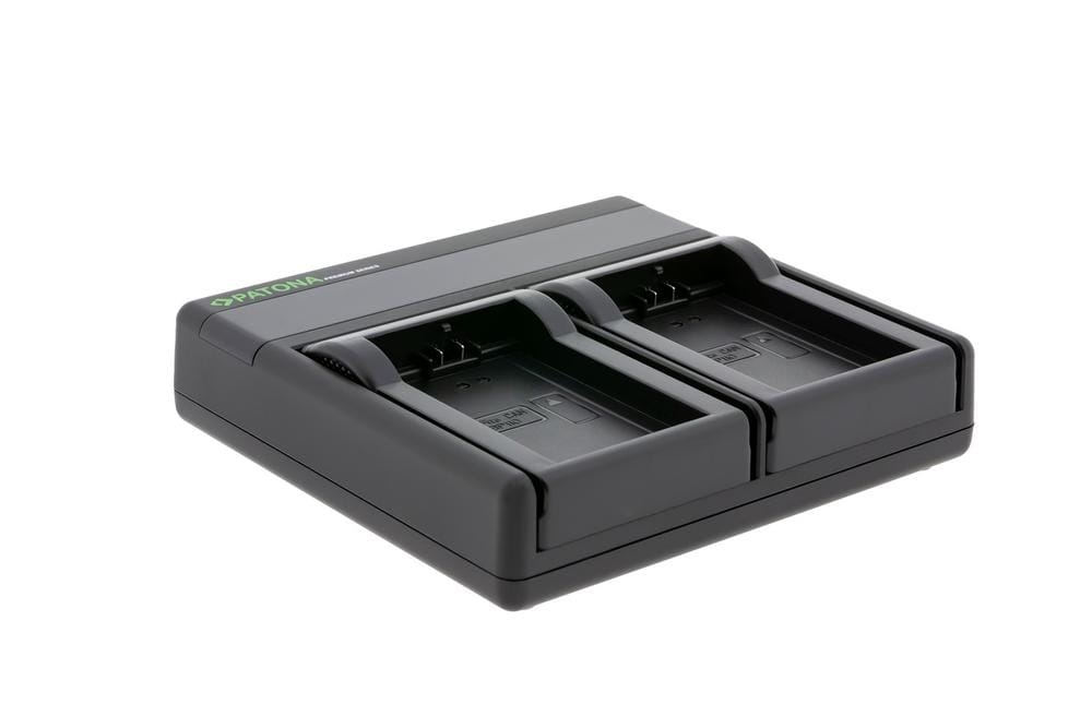 PATONA Premium Dual PD Performance Charger for Canon BP-110 with USB‑C Input/Output