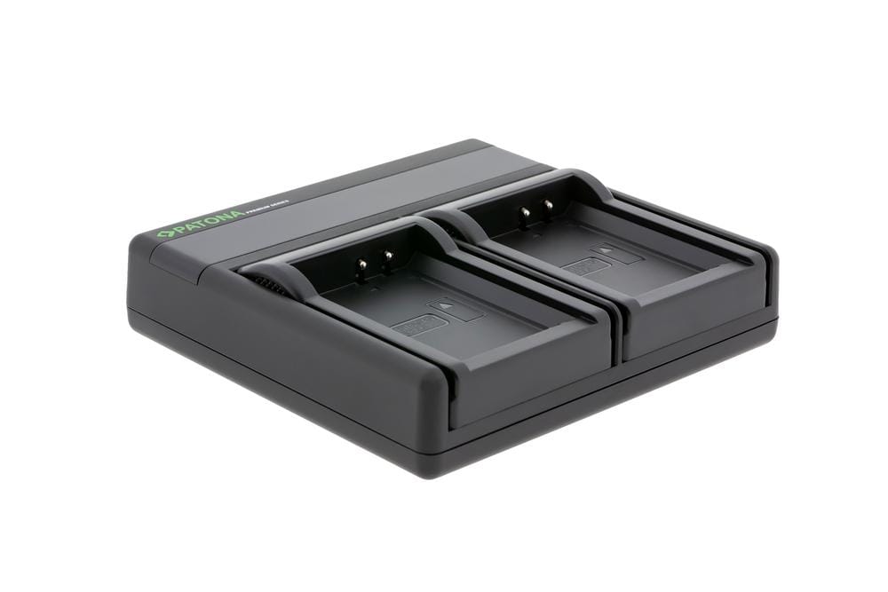 PATONA Premium Dual PD Performance Charger for Canon LP-E10 with USB-C Input/Output