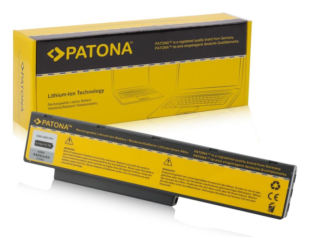 PATONA Battery for Fujitsu Siemens Li3710 Li3910 Pi3560 SQU-808-F02 PATONA Battery for Fujitsu Siemens Li3710 Li3910 Pi3560 SQU-808-F02