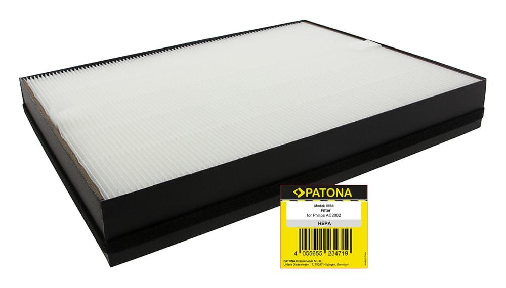 Filtre HEPA PATONA pour Philips FY2422/30 AC2889 AC2887 AC2882 AC3829