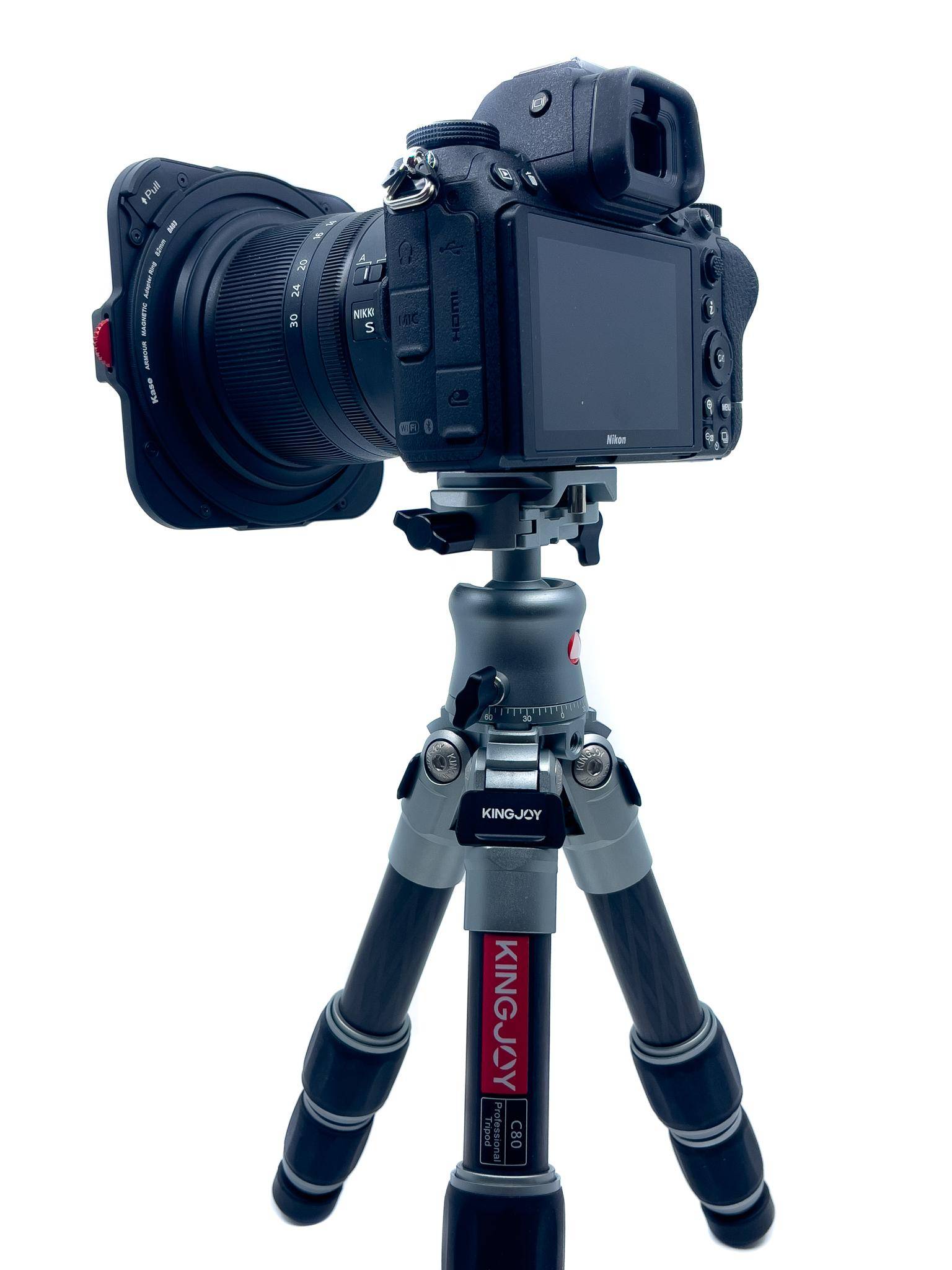 Treppiede Mountain Series Carbon C80 con testa del treppiede B00 Treppiede Mountain Series Carbon C80 con testa del treppiede B00