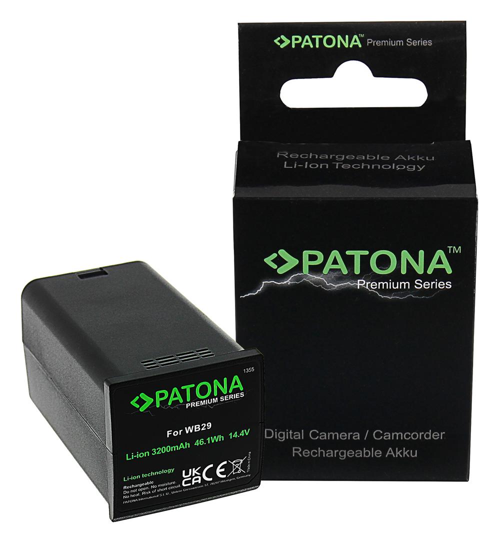 PATONA Premium Battery for Godox AD200 AD200Pro AD300Pro X200 WB29 Studio Flash LG Cells PATONA Premium Battery for Godox AD200 AD200Pro AD300Pro X200 WB29 Studio Flash LG Cells