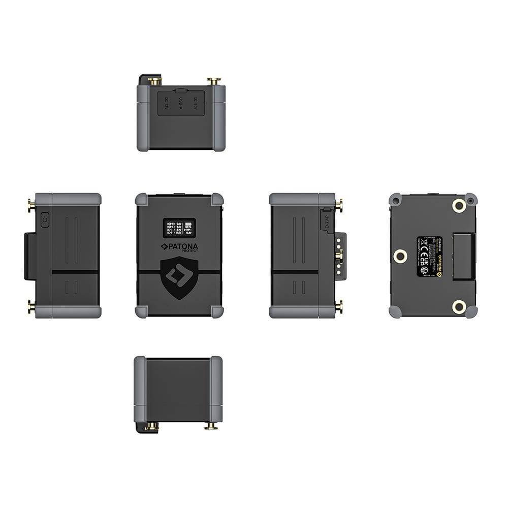 PATONA PROTECT Gold Mount Battery G99‑PD100 99 Wh for Canon Panasonic Sony PATONA PROTECT Gold Mount Battery G99‑PD100 99 Wh for Canon Panasonic Sony