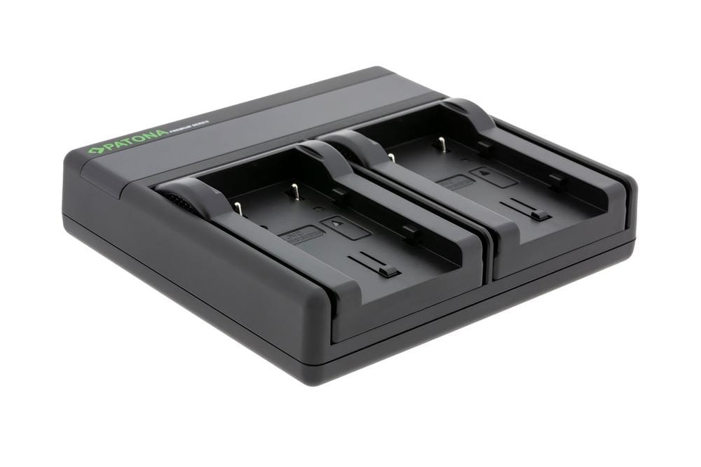 PATONA Premium Dual PD Charger for JVC BN-VF808U with USB-C input/output