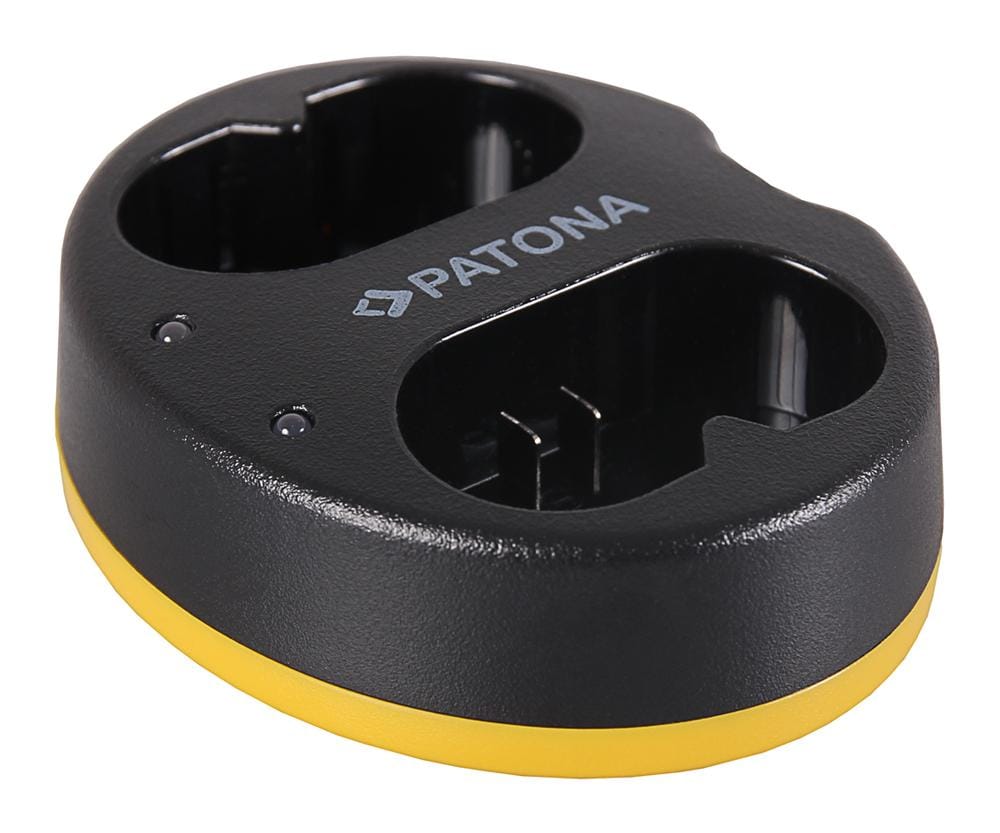 Podwójna ładowarka PATONA do Godox VB20 V350s C N O F Flash z kablem Micro-USB