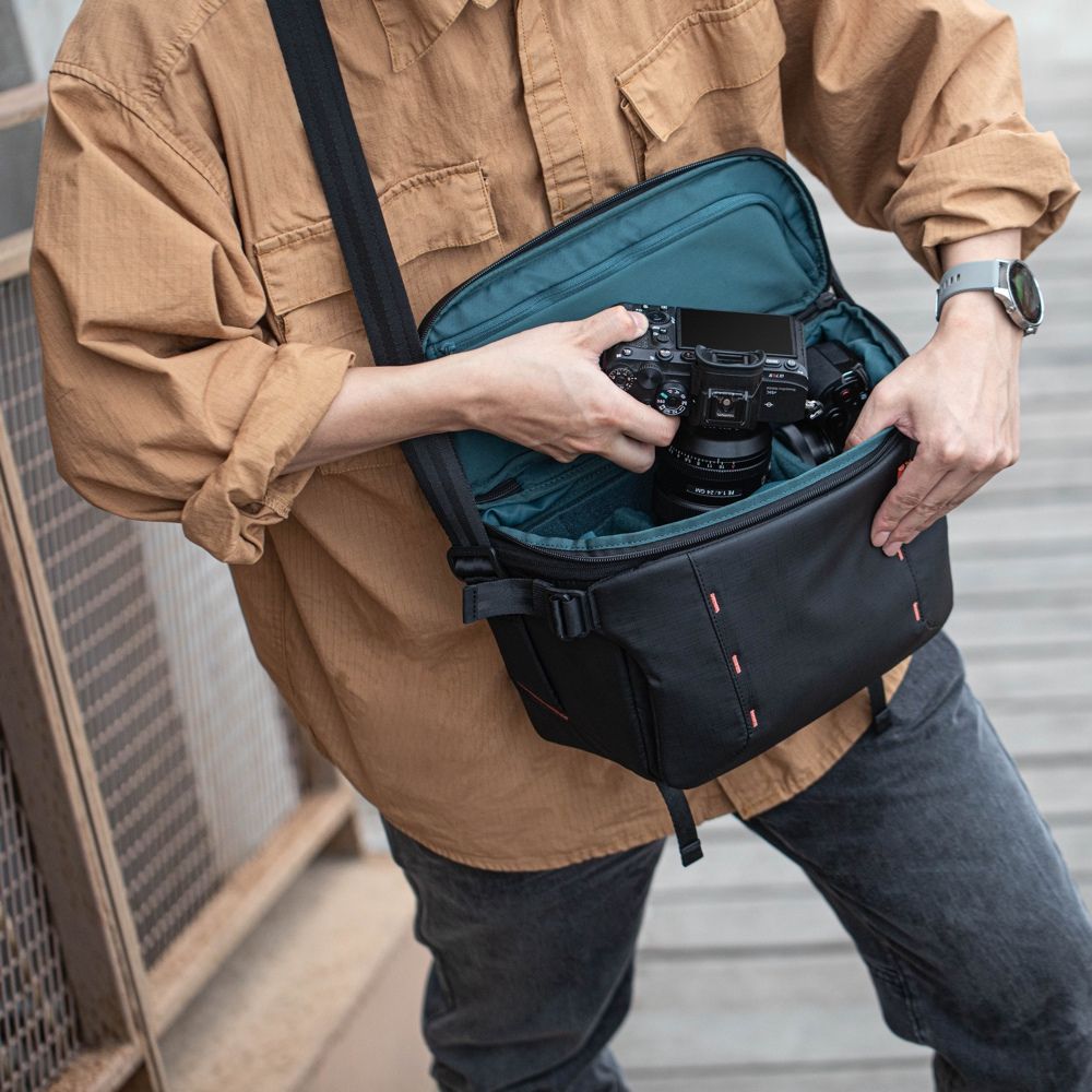 PGYTECH OneMo Sling 11L Grey Camo - Bolsa bandolera para cámara Bolsa para fotografía Bolsa para drones PGYTECH OneMo Sling 11L Grey Camo - Bolsa bandolera para cámara Bolsa para fotografía Bolsa para drones