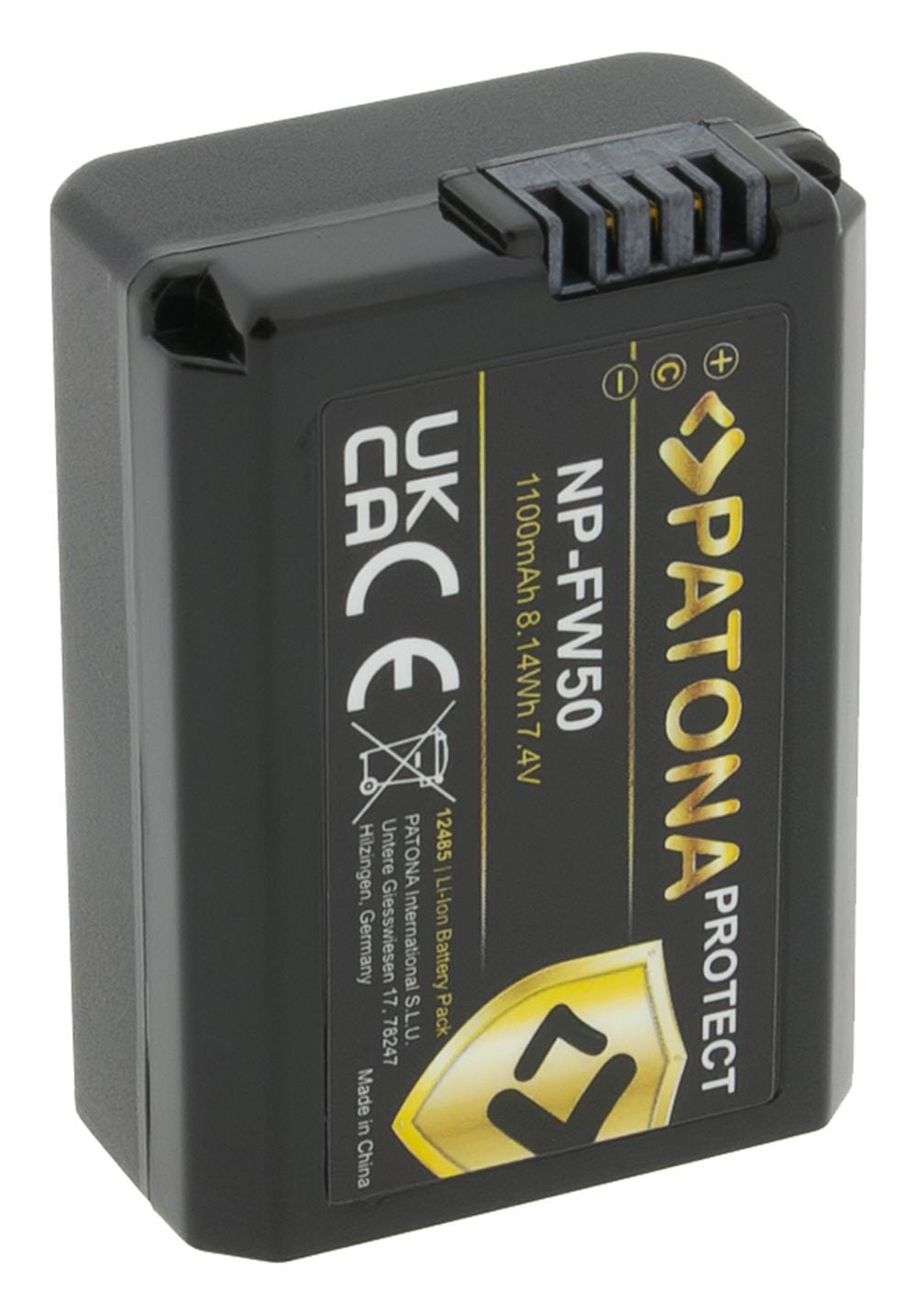 PATONA PROTECT bateria para Sony NP-FW50 NEX.3 NEX.3C NEX.5 NEX.5A RX1R III DSC-RX1RM3 PATONA PROTECT bateria para Sony NP-FW50 NEX.3 NEX.3C NEX.5 NEX.5A RX1R III DSC-RX1RM3