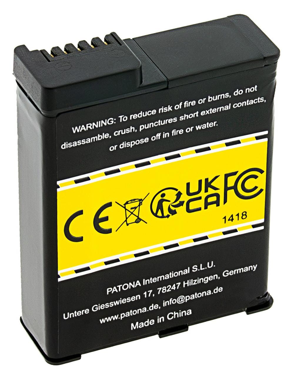 PATONA Battery BCX202 for DJI Osmo Action 3, 4, 5