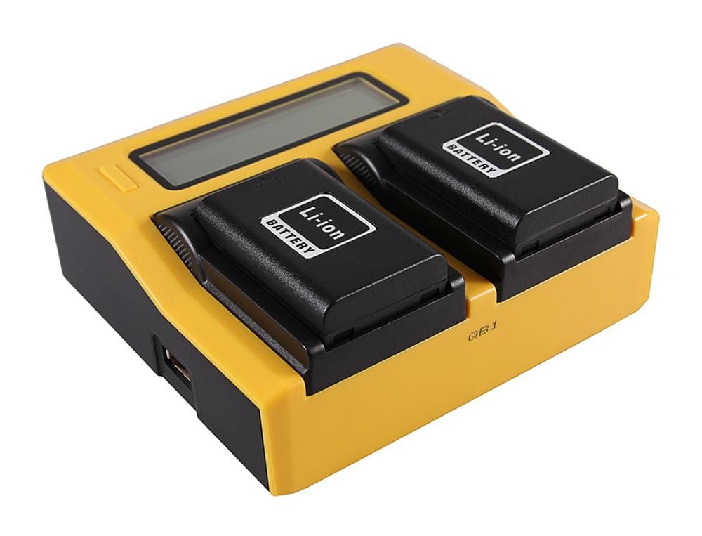 PATONA Cargador Dual LCD USB para Samsung BP1310 BP-1310