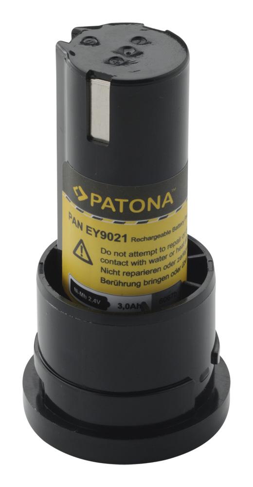 PATONA Batterie pour Panasonic EY9021 EY3652 EY503 Pressofix 208 SDF210