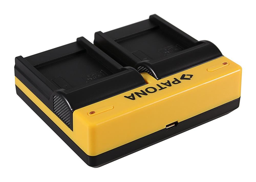 Caricatore Duale PATONA per Samsung SLB‑07A TL TL100 TL210 TL220 TL225 TL90 PL150 con Micro‑USB Caricatore Duale PATONA per Samsung SLB‑07A TL TL100 TL210 TL220 TL225 TL90 PL150 con Micro‑USB