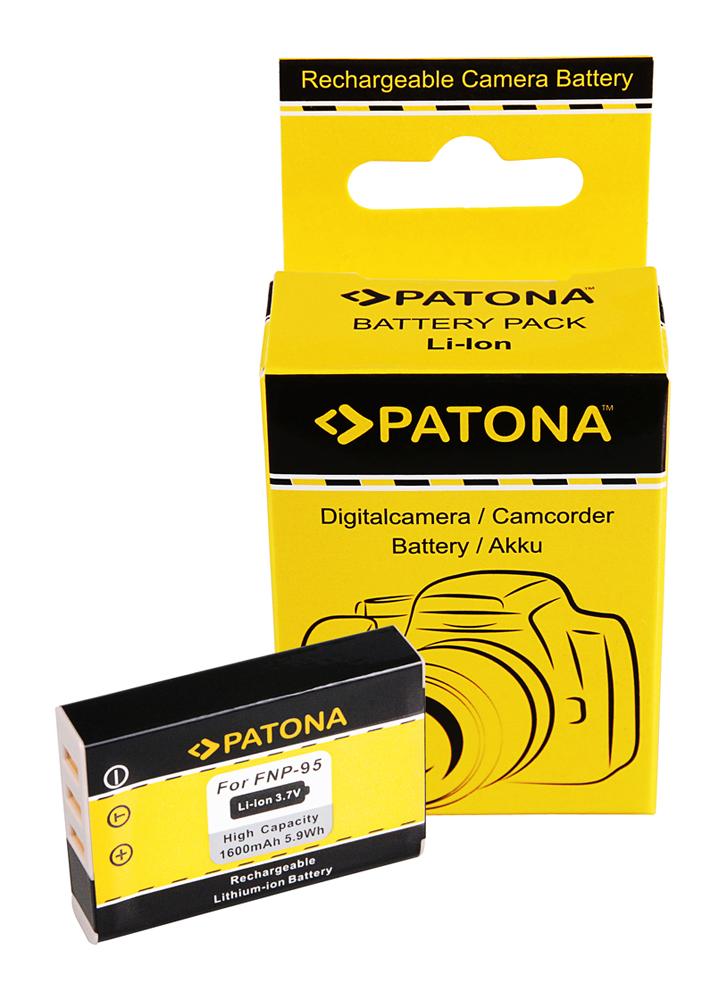PATONA Battery for Fuji-Film Finepix F30 F31 F31fd Real 3D W1 Fuji NP-95