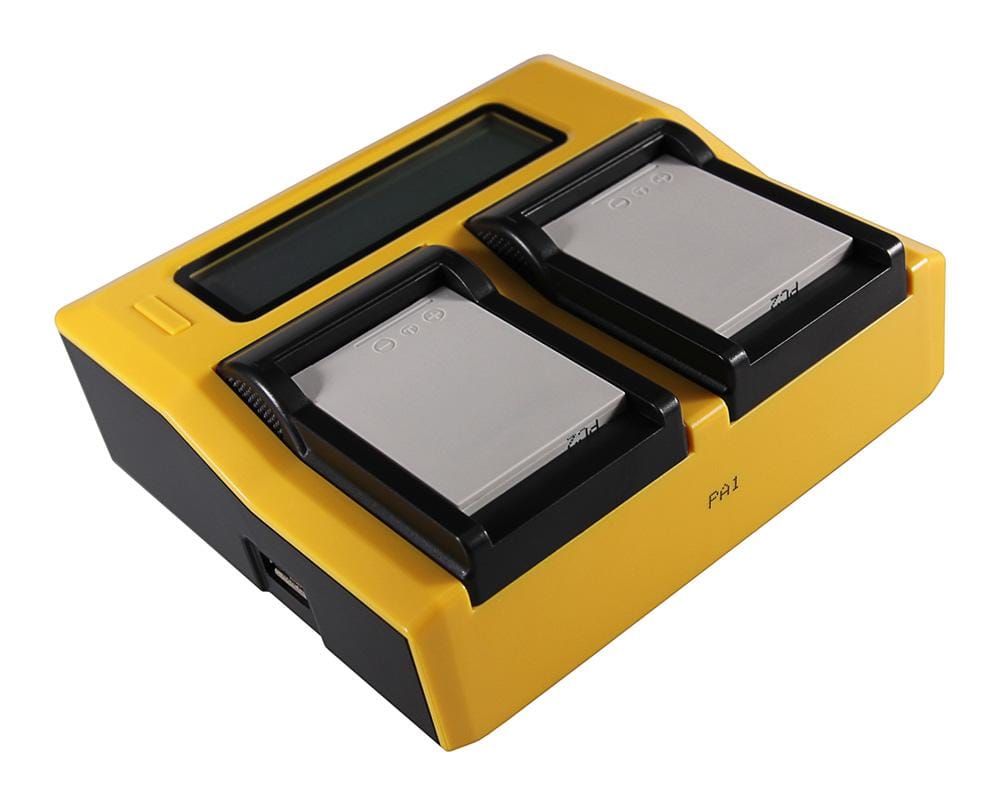 PATONA Carregador USB Dual LCD para Nikon EN-EL8 CoolPix P1 P2 S1 S2 S3 S5 S6 S7 S7c S9