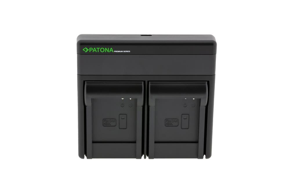 PATONA Premium Dual PD Performance Charger for Canon NB-8L with USB-C Input/Output