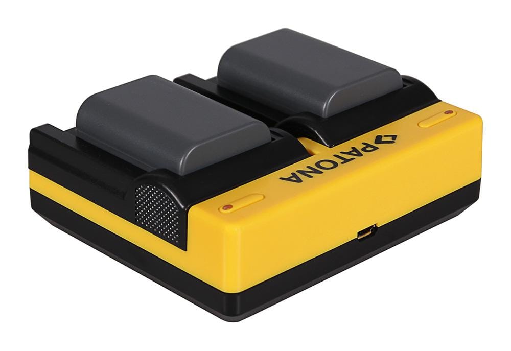 PATONA Caricatore Dual per Camcorder Canon NB-2L MV5 MV5i MV5iMC MV6iMC MV790 MV800 con Cavo Micro-USB PATONA Caricatore Dual per Camcorder Canon NB-2L MV5 MV5i MV5iMC MV6iMC MV790 MV800 con Cavo Micro-USB