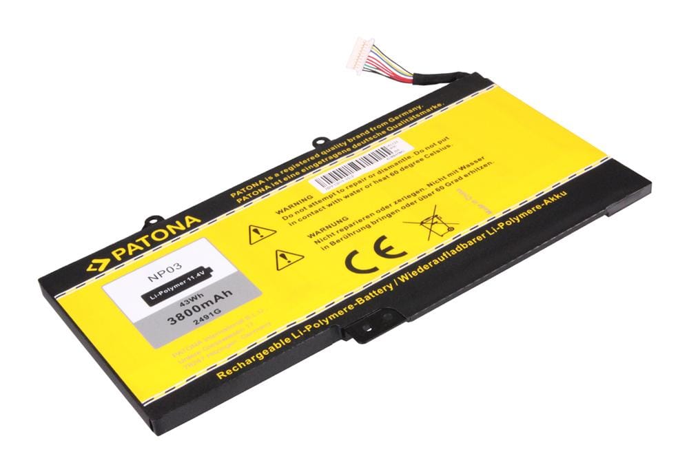 PATONA bateria para HP NP03 Pavilion 13 13-A010DX X360 760944-421 HSTNN-LB6L NP