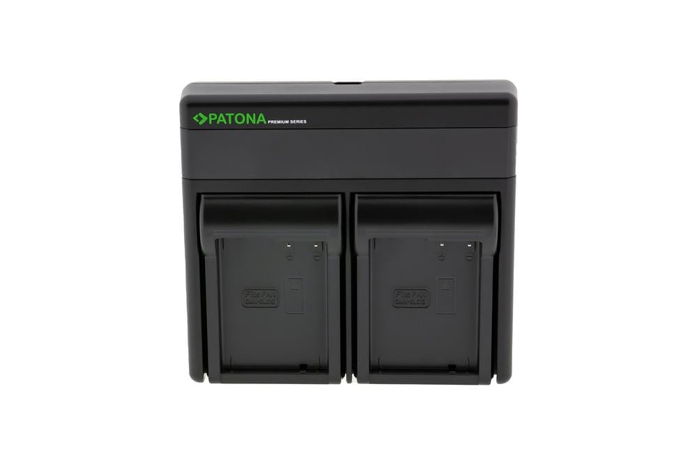 Caricatore PATONA Premium Dual PD Performance per Panasonic DMW-BLC12PP con ingresso/uscita USB‑C