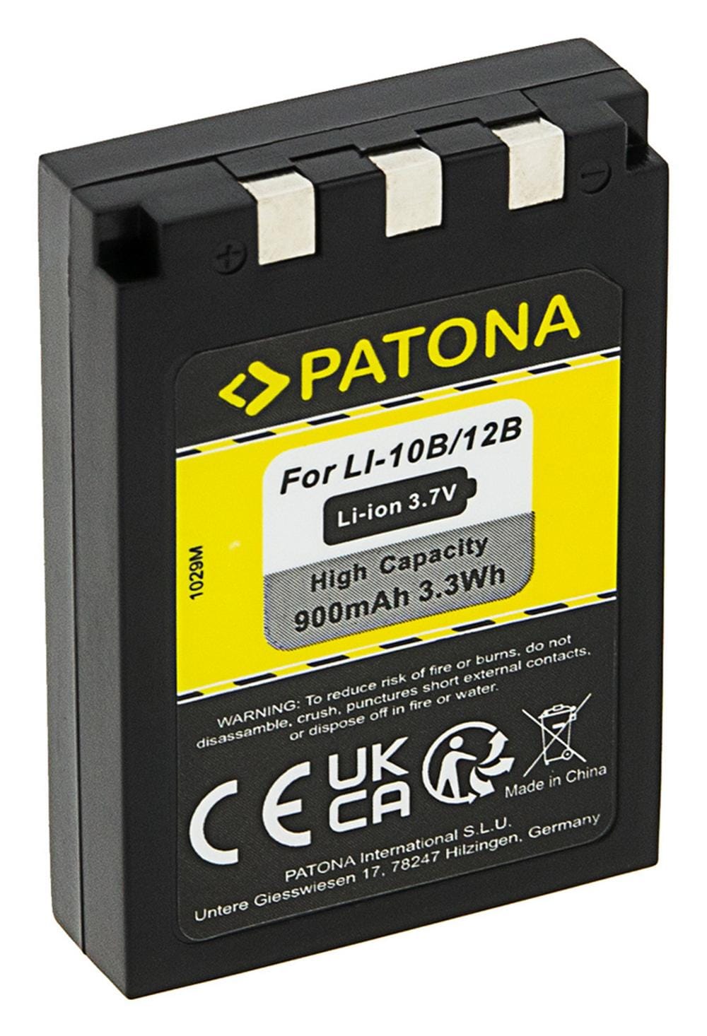 PATONA batteria per Olympus Li-10B Camedia C765 C760 C5000 C60