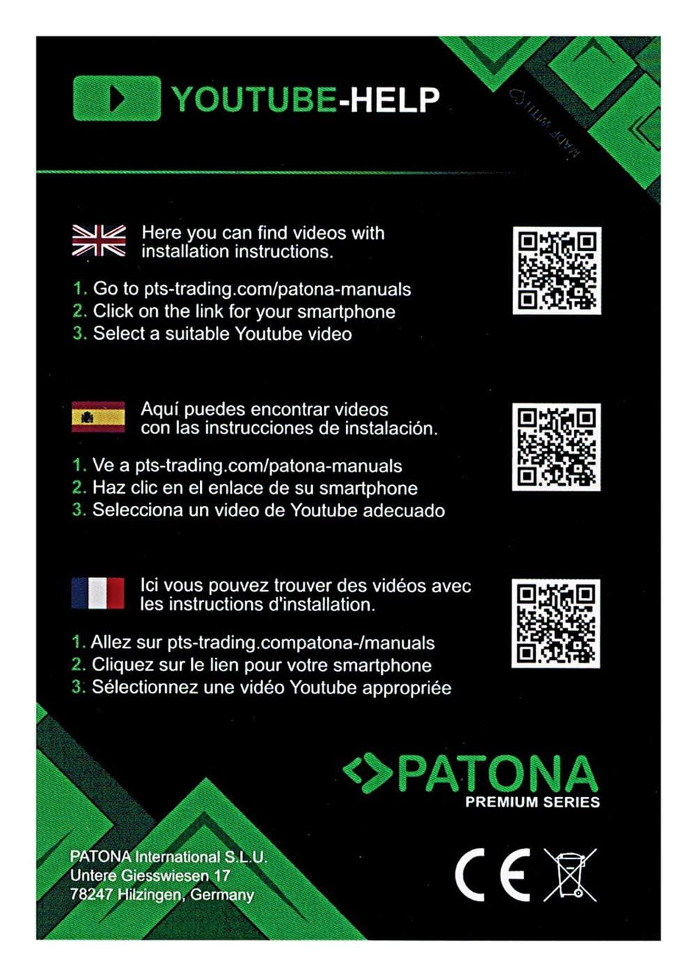 BATTERIE Premium PATONA pour Apple iPhone SE 616-00107 avec jeu d'outils BATTERIE Premium PATONA pour Apple iPhone SE 616-00107 avec jeu d'outils