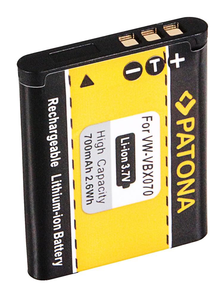 PATONA batteria per Pentax D‑Li88 Pentax Optio H90 P70 P80 W90