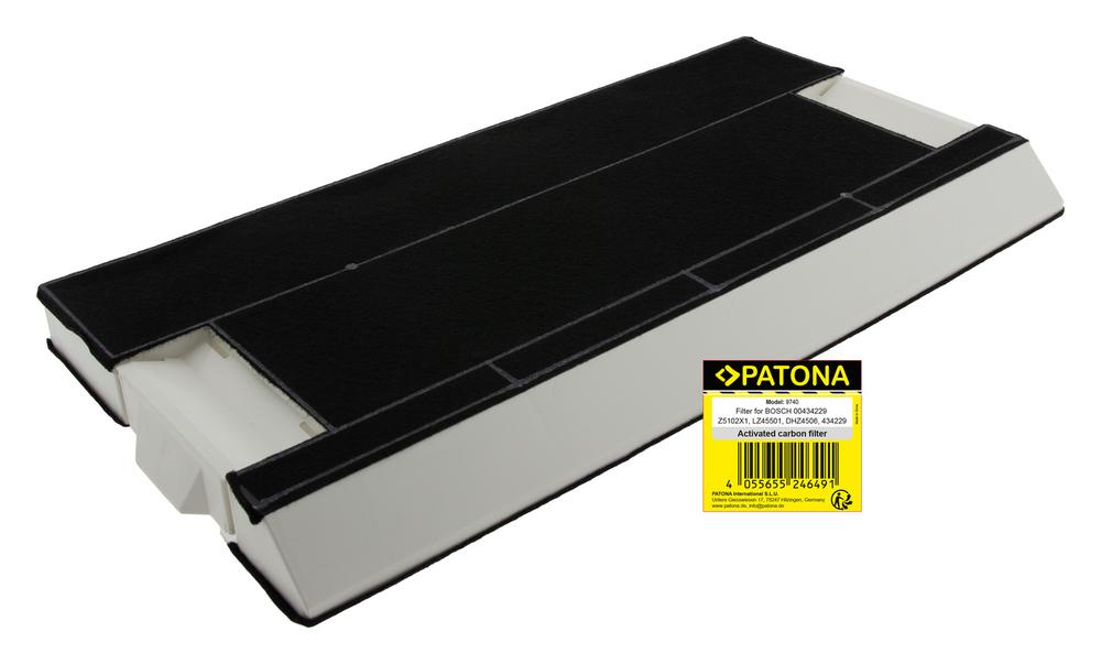Filtre PATONA pour hotte de cuisine Bosch 00434229 Z5102X1 Neff D4992X0 Siemens LI48630 03 Filtre PATONA pour hotte de cuisine Bosch 00434229 Z5102X1 Neff D4992X0 Siemens LI48630 03
