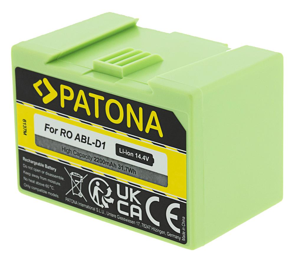 PATONA Batería 2200mAh para iRobot e5 e6 i3 i3+ i4 i4+ i7 i7+ Serie ABL-D1 4624864 PATONA Batería 2200mAh para iRobot e5 e6 i3 i3+ i4 i4+ i7 i7+ Serie ABL-D1 4624864