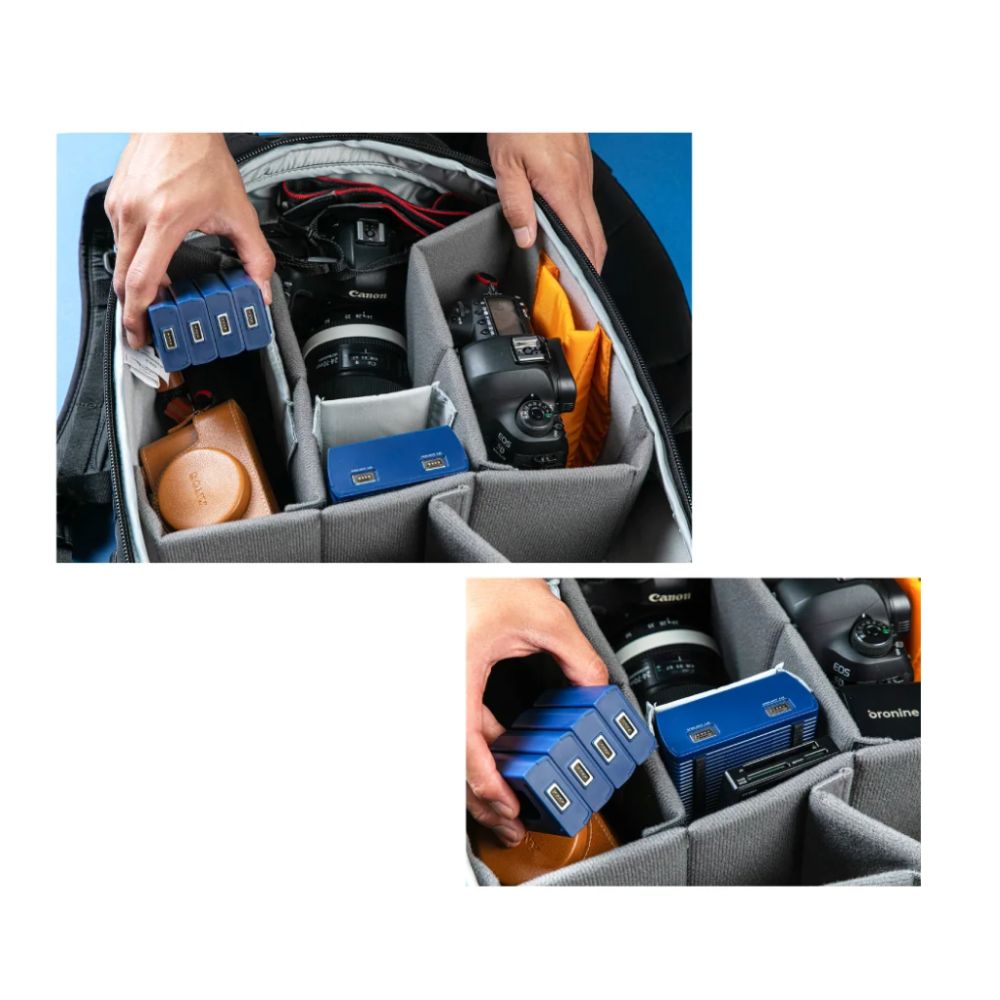 Adapter stacji dokującej do ładowarek Bronine 2-portowych i 4-portowych Adapter stacji dokującej do ładowarek Bronine 2-portowych i 4-portowych