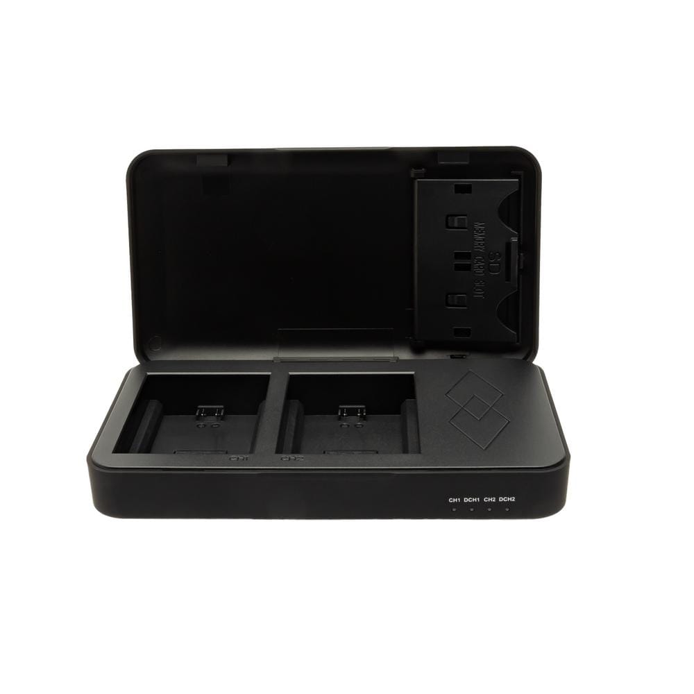 Cargador Dual PATONA para Fuji NP-W235 XT4 X-T4 con función de powerbank y almacenamiento de tarjetas de memoria Cargador Dual PATONA para Fuji NP-W235 XT4 X-T4 con función de powerbank y almacenamiento de tarjetas de memoria