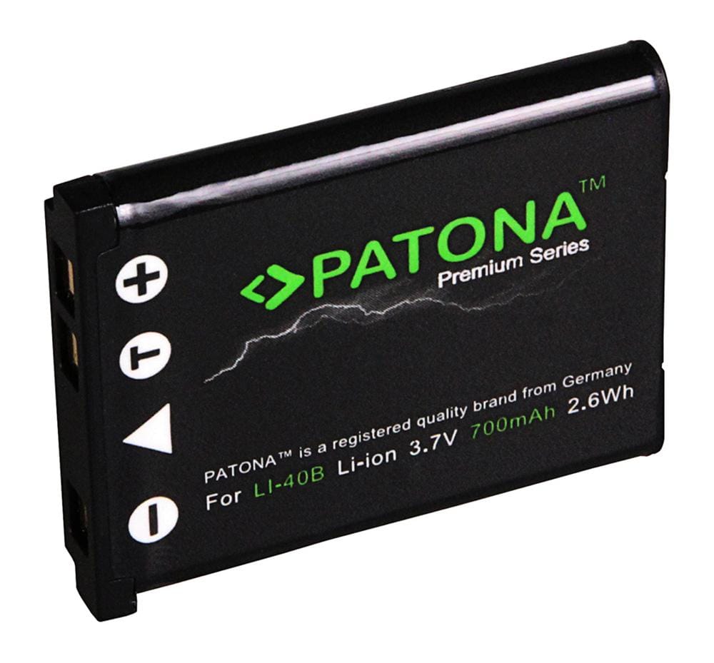 PATONA Premium Batteria per Olympus Li40B Olympus mju 700 720SW 725SW 730 PATONA Premium Batteria per Olympus Li40B Olympus mju 700 720SW 725SW 730
