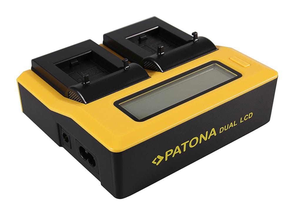 PATONA Cargador USB Dual LCD para GoPro AHDBT-301 AHDBT-302 Hero 3 Hero 3+