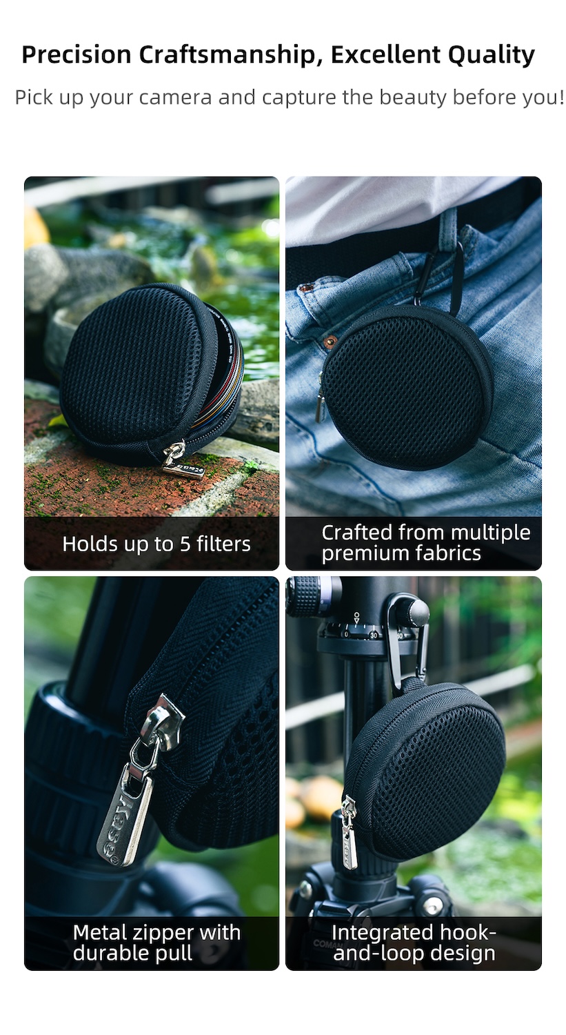 Saco de filtro para filtros redondos magnéticos UniLayer até filtros de 82 mm Saco de filtro para filtros redondos magnéticos UniLayer até filtros de 82 mm