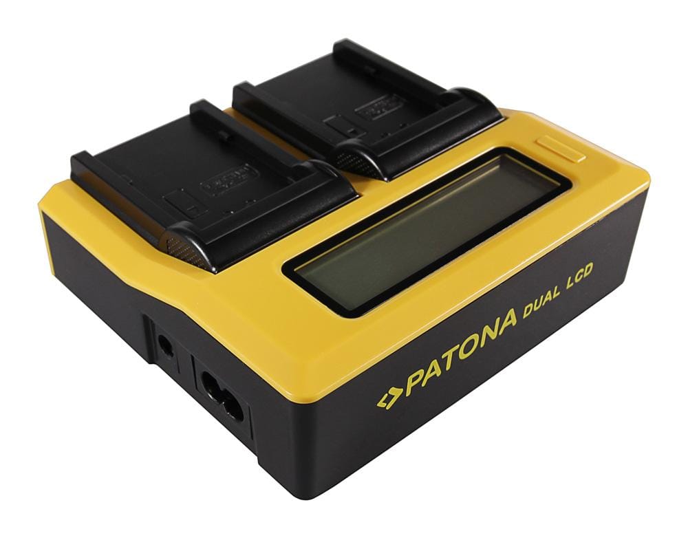 PATONA Carregador Dual LCD USB para Panasonic VWVBD29 VW-VBD29 VWVBD58 VW-VBD58 PATONA Carregador Dual LCD USB para Panasonic VWVBD29 VW-VBD29 VWVBD58 VW-VBD58