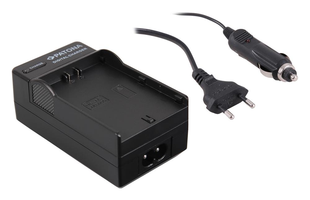 PATONA carregador 2 em 1 para JVC SSL-75 SSL-JVC50 SSL-JVC75 HM600 HM650