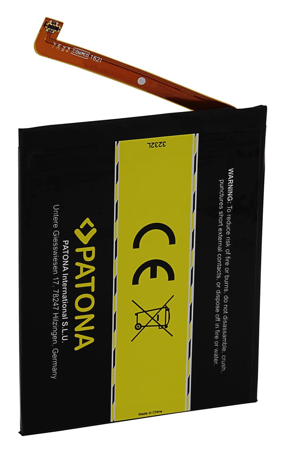 PATONA Batterie pour Huawei P8 Lite 2017 P9 P9 Lite P10 Lite P20 Lite HB366481ECW