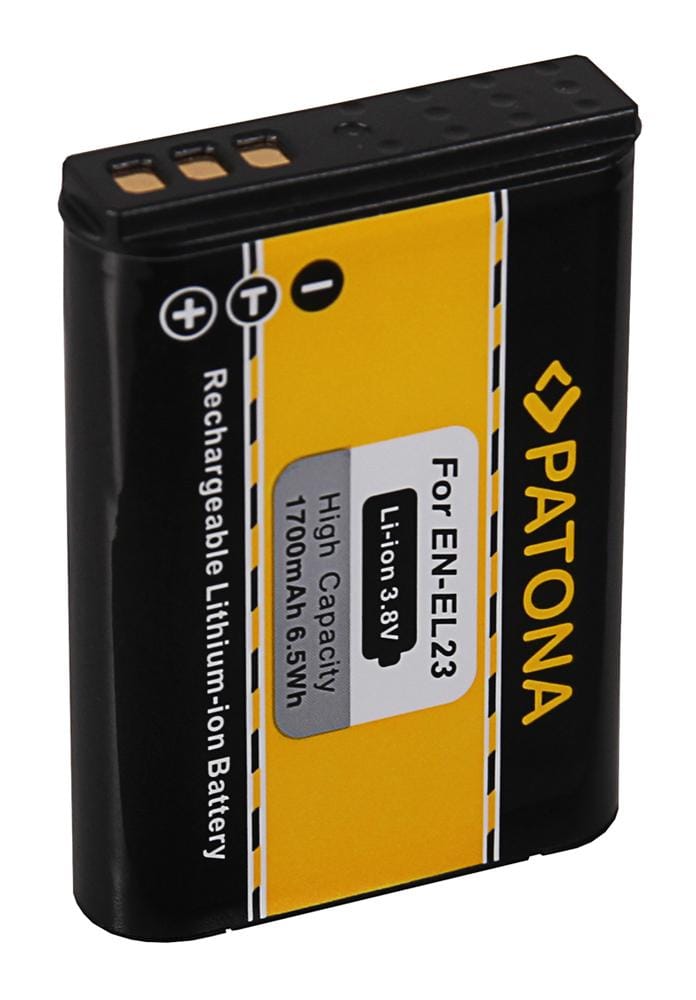 Bateria PATONA para Nikon Coolpix P600 EN-EL23 Bateria PATONA para Nikon Coolpix P600 EN-EL23