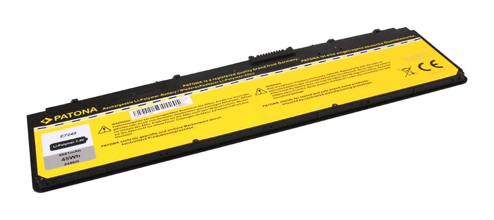 PATONA bateria para Dell Latitude E7240 E7250 0J31N7 WD52H W57CV 0W57CV J31N7 6000 mAh 7,4 V