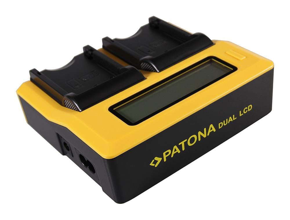 PATONA Carregador Dual LCD USB para Pentax D Li109 DLi109 D Li109