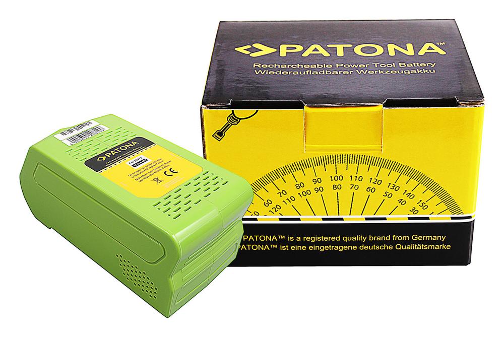 PATONA Batterie pour Greenworks 20302 2601402 29302 29462 29472 29282 40V 4000mAh