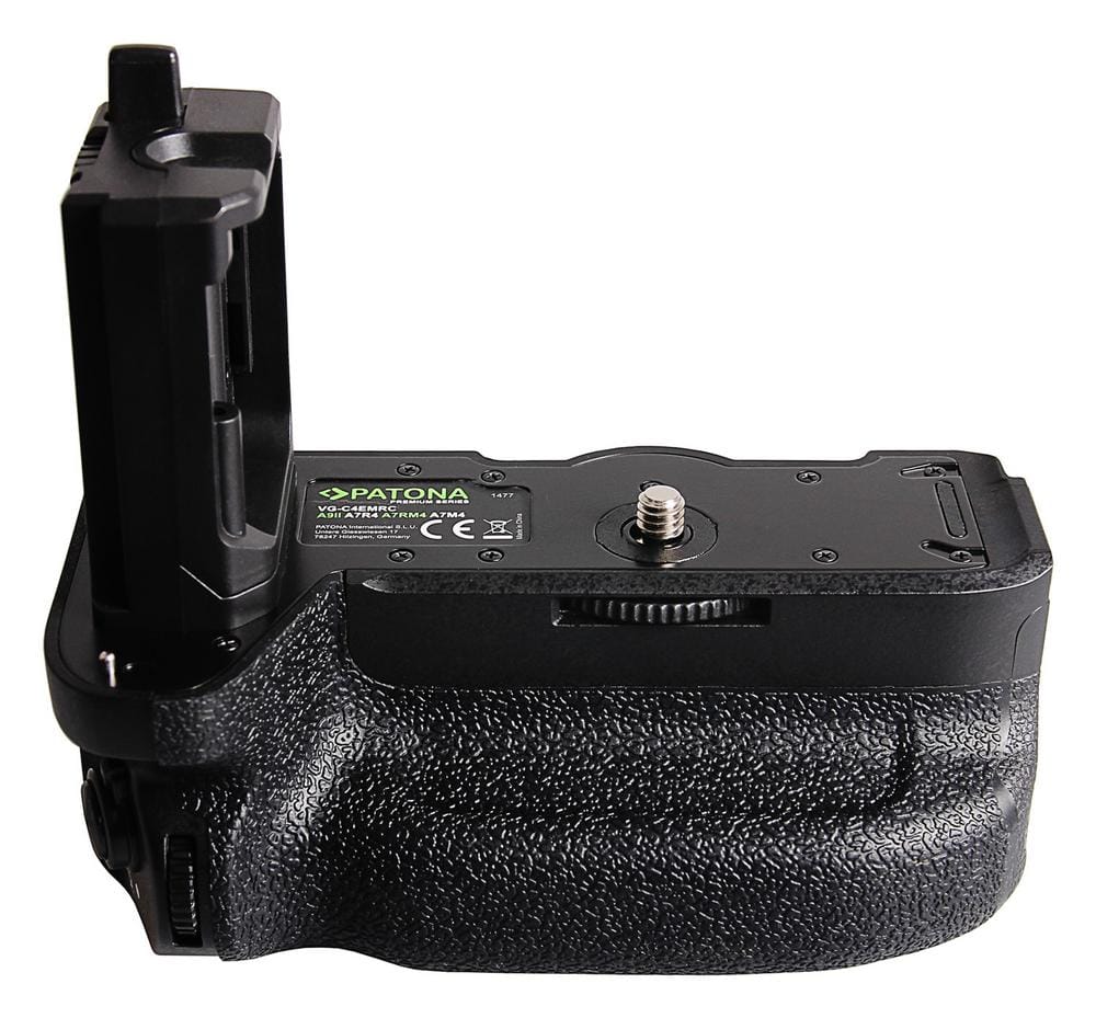 PATONA Premium Grip de Bateria VG-C4EMRC Sony A9II A7IV A7RIV para 2 x baterias NP-FZ100 incl. controle remoto