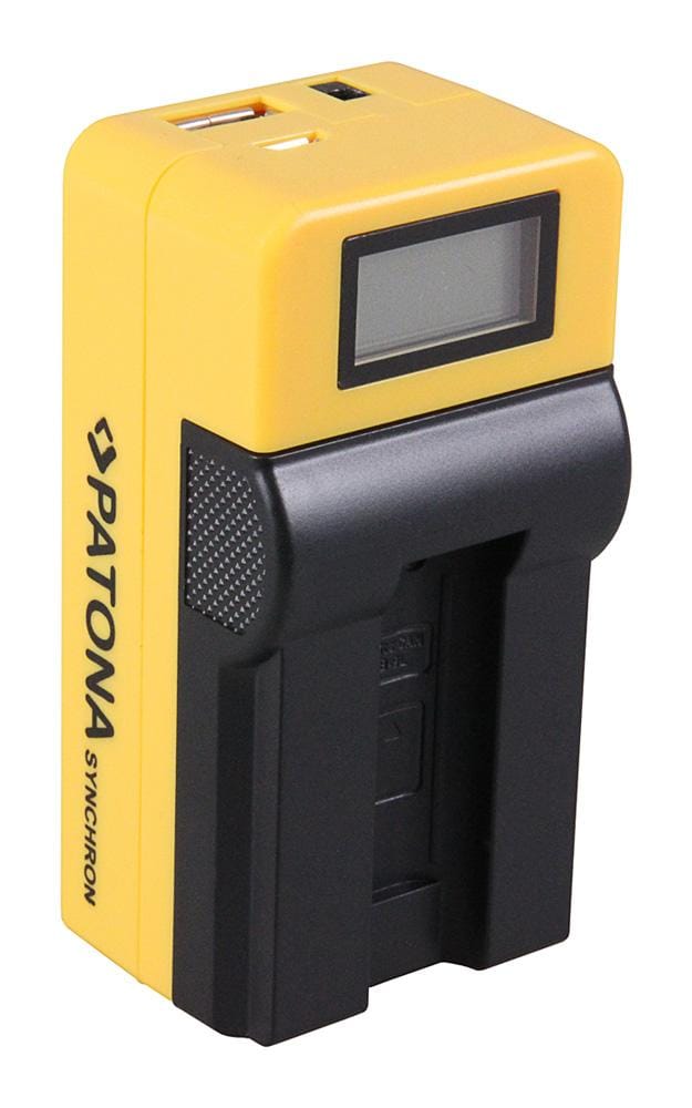 PATONA Synchron USB Caricabatterie per Canon NB9L NB-9L con display LCD PATONA Synchron USB Caricabatterie per Canon NB9L NB-9L con display LCD