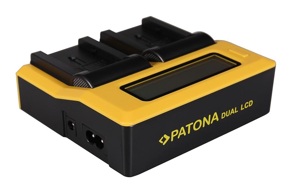 PATONA Carregador Dual LCD USB para Canon BP808 BP-808 BP819 BP-819 BP820 BP-820