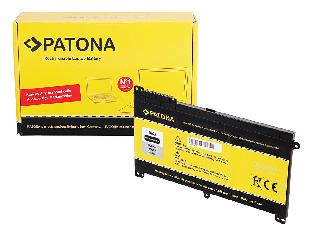 PATONA Battery for HP Pavilion X360 Series BI03XL B103XL HSTNN-UB6W HSTNNUB6W TPN-W118 PATONA Battery for HP Pavilion X360 Series BI03XL B103XL HSTNN-UB6W HSTNNUB6W TPN-W118