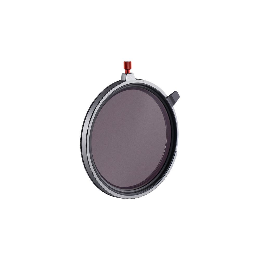 ROUND Variable screw-in VND with CPL & Black Mist 1.5-8 Stops 3in1 round filter incl. lens cap