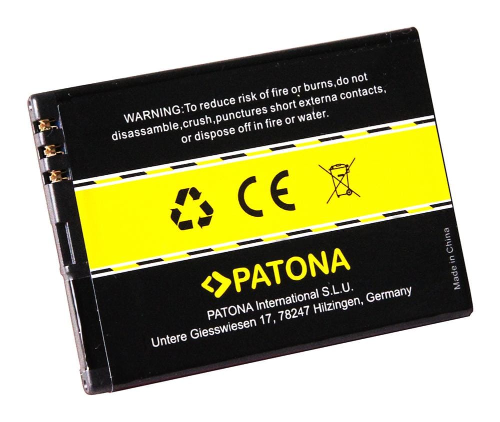 PATONA bateria do Nokia E5 E5-00 E7 E7-00 N8 N8-00 N97 mini 808 Pure View BL-4D BL4D