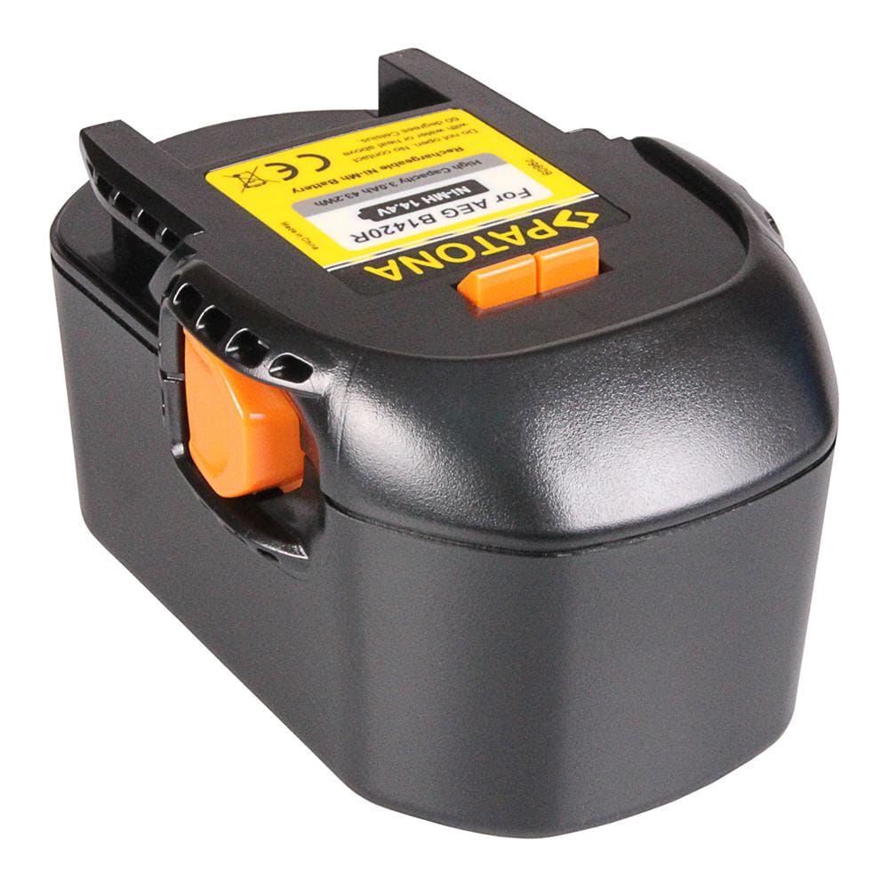 PATONA Batterie pour AEG BBM 14 STX‑R BS 14 X BS 14 XN BS 14 X‑R BS 14G BS14 GNC BSB – 14,4 V 3000 mAh Ni‑MH