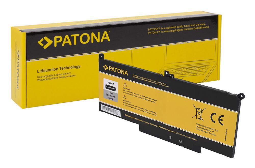 PATONA Laptop Battery for Dell Latitude E7280 E7380 E7390 E7480 7290 7390 7480 F3YGT PATONA Laptop Battery for Dell Latitude E7280 E7380 E7390 E7480 7290 7390 7480 F3YGT
