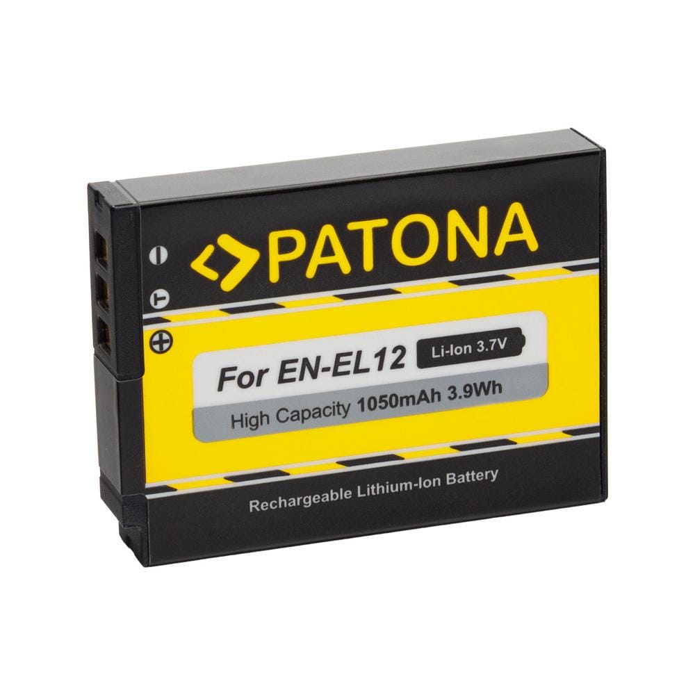 PATONA batteria per Nikon CoolPix P300 S70 S710 S610 S610c S620 EN-EL12 PATONA batteria per Nikon CoolPix P300 S70 S710 S610 S610c S620 EN-EL12