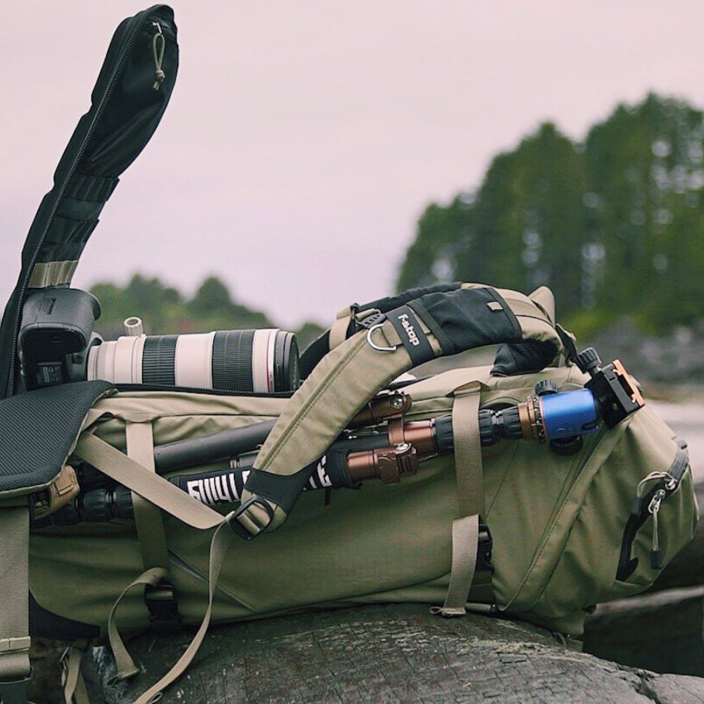 Mochila fotográfica F-stop Sukha antracita (negra)